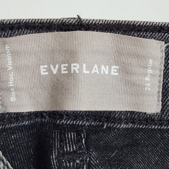Everlane High Rise Skinny Ankle Black Jean Size 24 - Picture 7 of 10